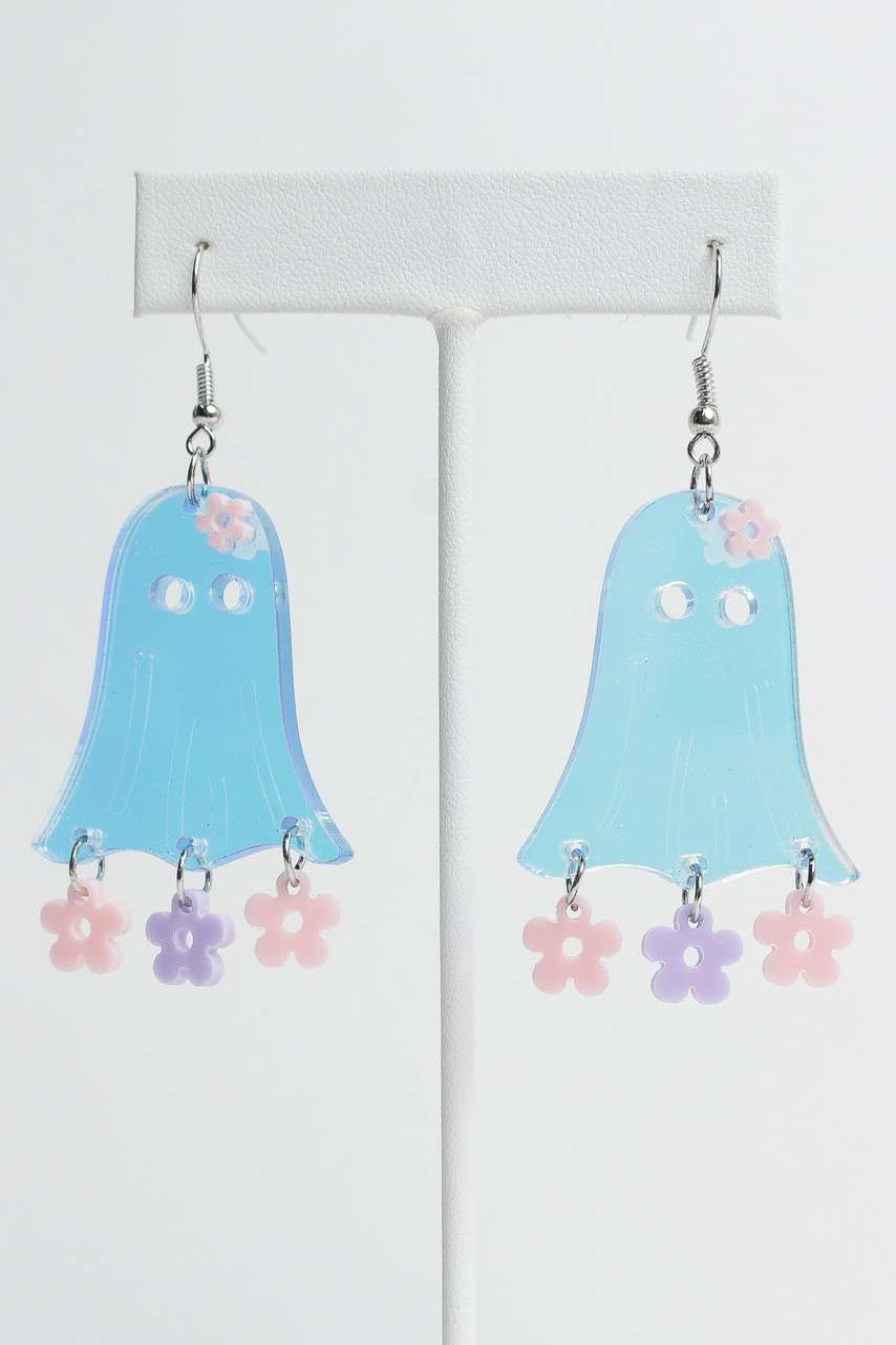 Accessories * | Online Store Flower Ghost Earrings