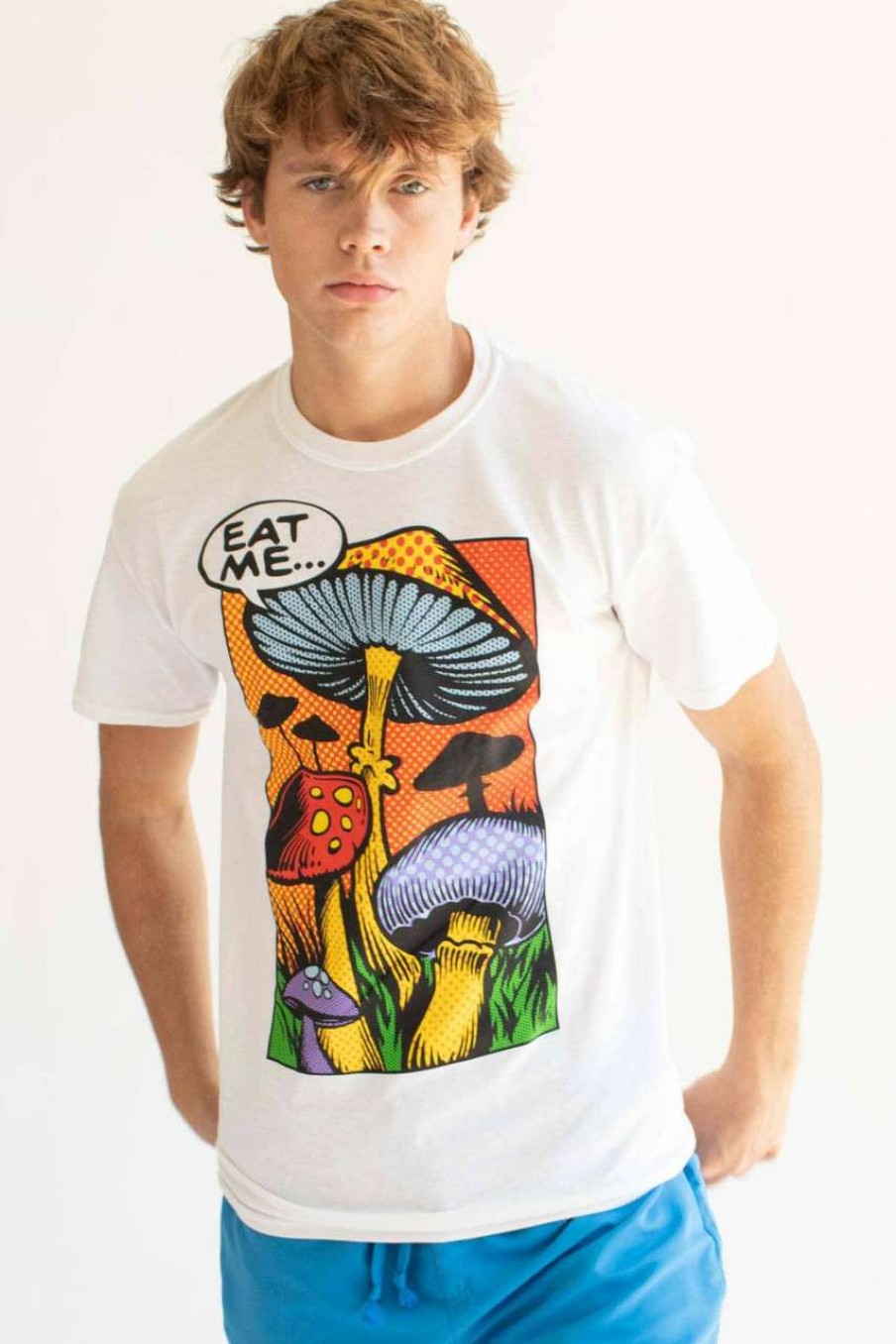 Men * | Half Off Eat Me… Shroom T-Shirt