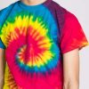 Men * | On Discount Tie Dye Swirl Tee