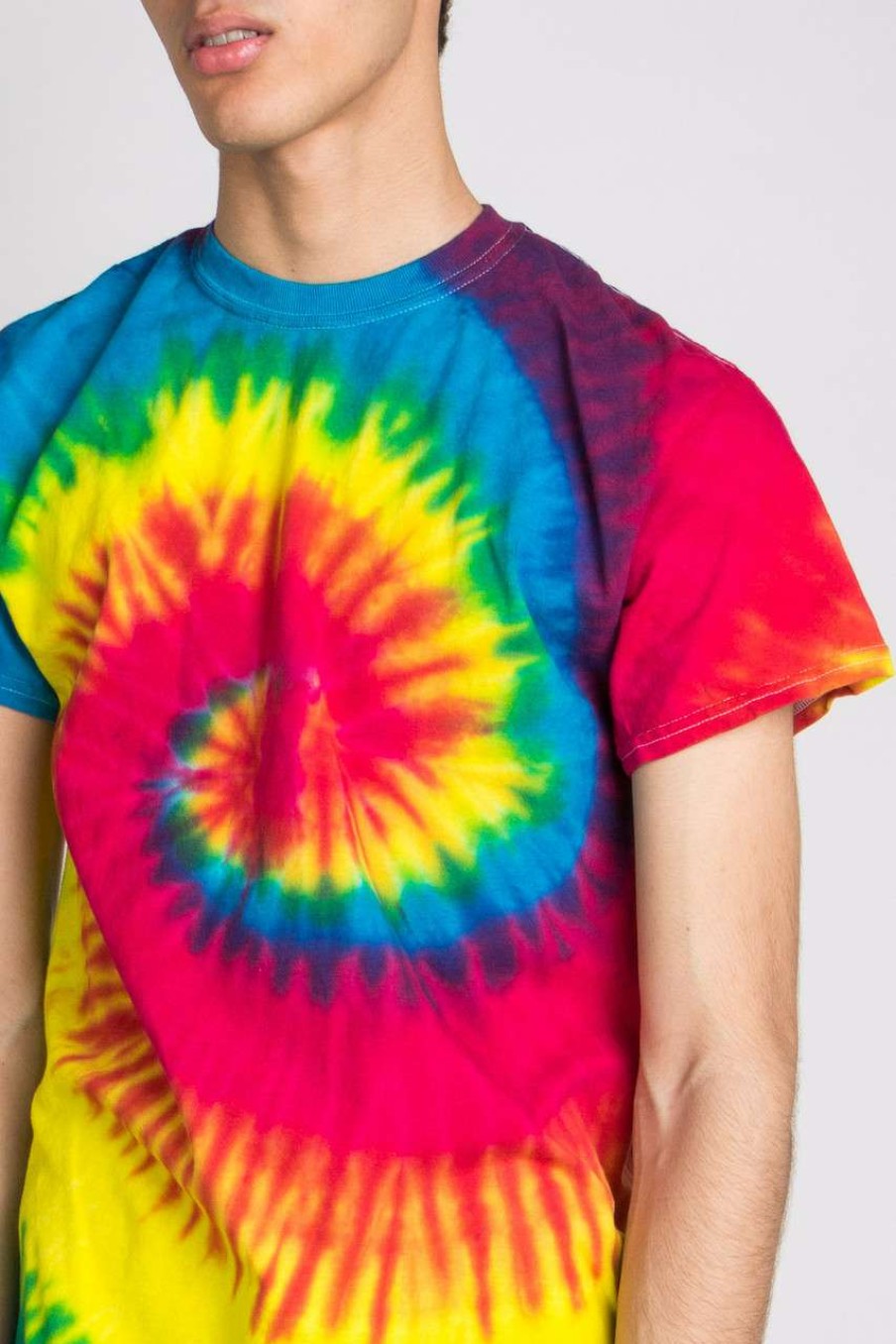 Men * | On Discount Tie Dye Swirl Tee