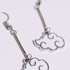 Accessories * | Special Offer Anime Nimbus Cloud Drop Earrings