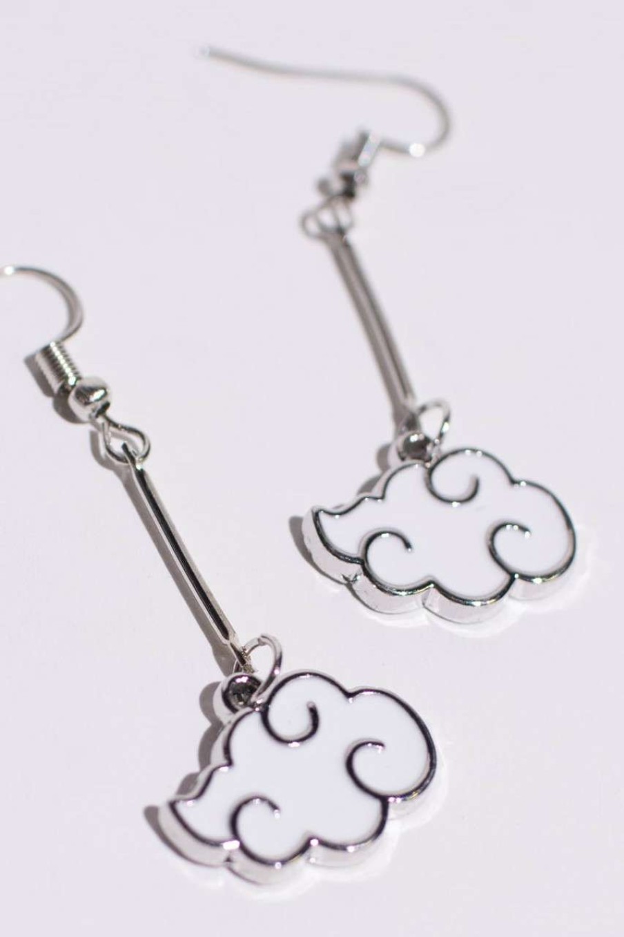 Accessories * | Special Offer Anime Nimbus Cloud Drop Earrings