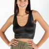 Women * | Limit Offer Liquid Seamless Deep V Neck Top