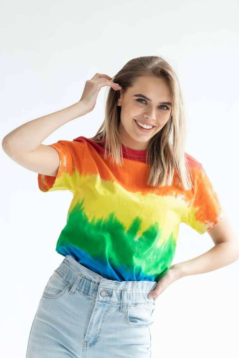 Men * | Clearance Pride Tie Dye Shirt