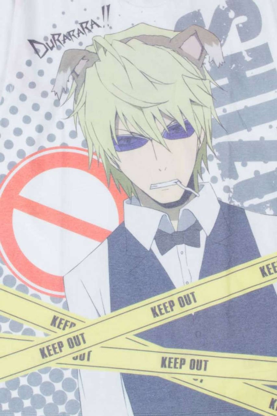 Men * | Clearance Durarara Shizuo Sublimation Anime T-Shirt