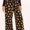 Women * | Limited Edition Sunflower Paper Bag Pants (Extended Sizes)