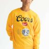 Men * | Cut-Price Gold Coors Banquet Seal Sweatshirt