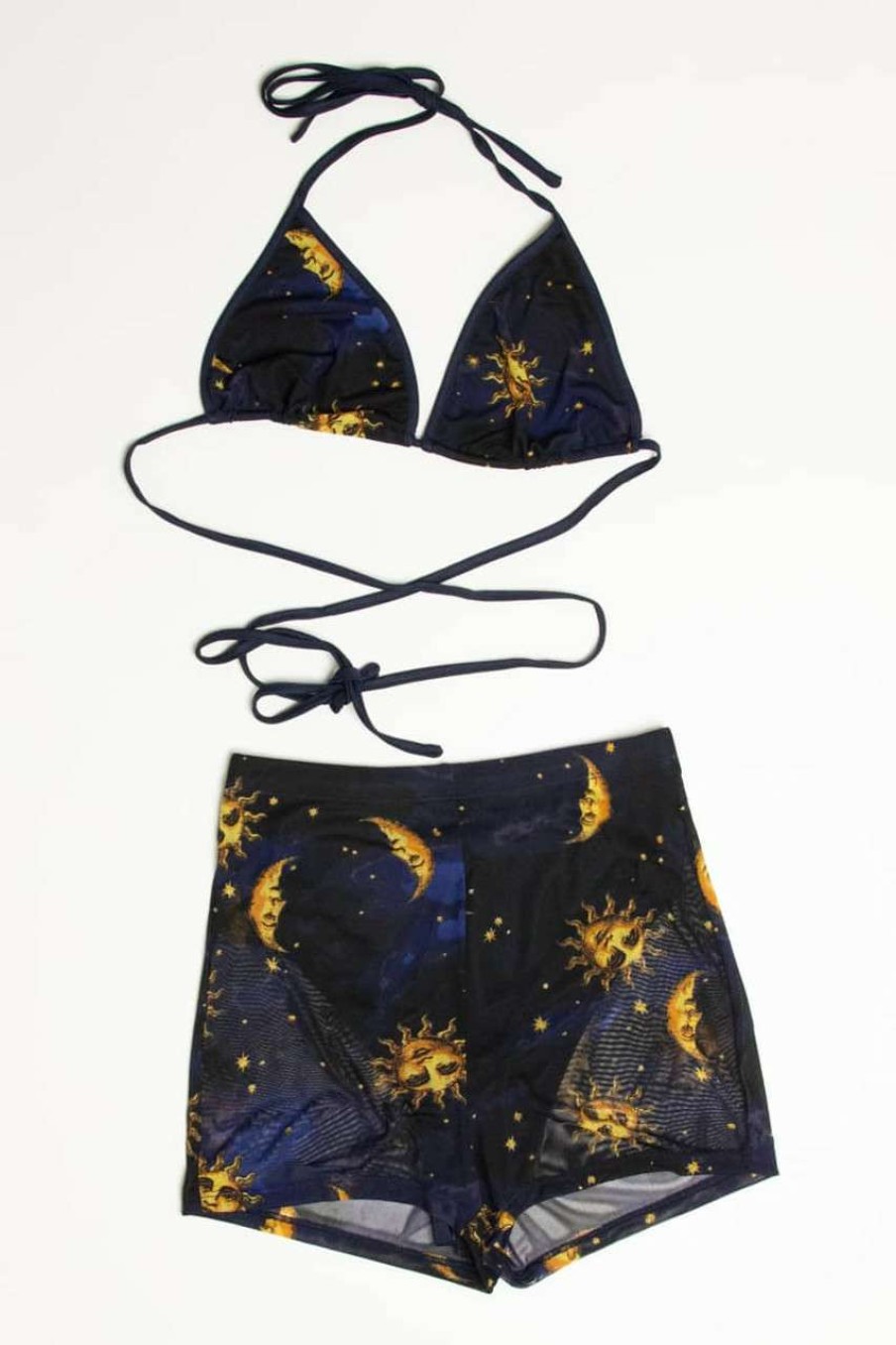 Women * | Limited Edition Celestial Mesh Bikini Shorts