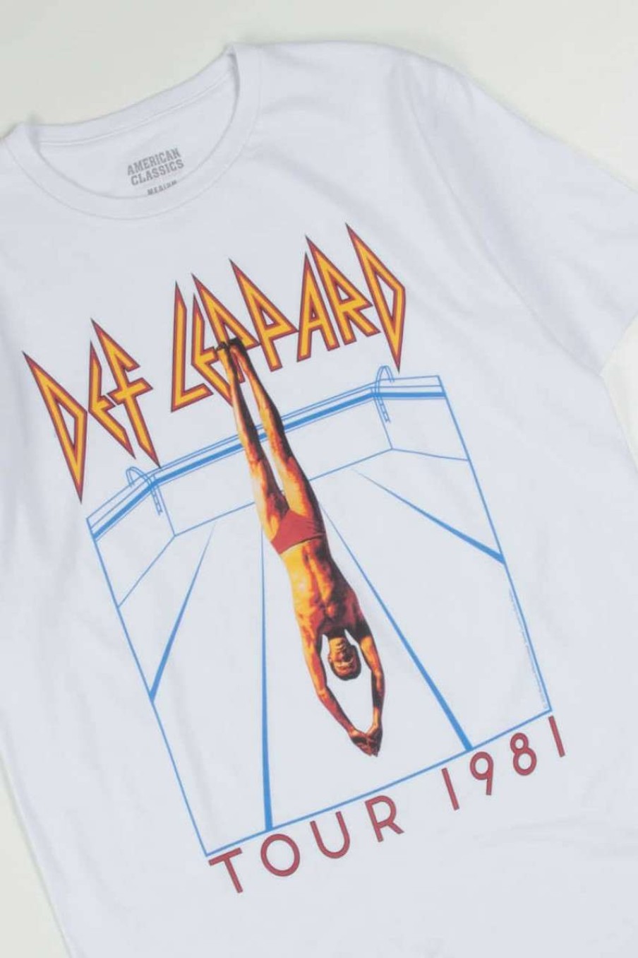 Men * | Super Specials Def Leppard High 'N' Dry Tour 1981 T-Shirt