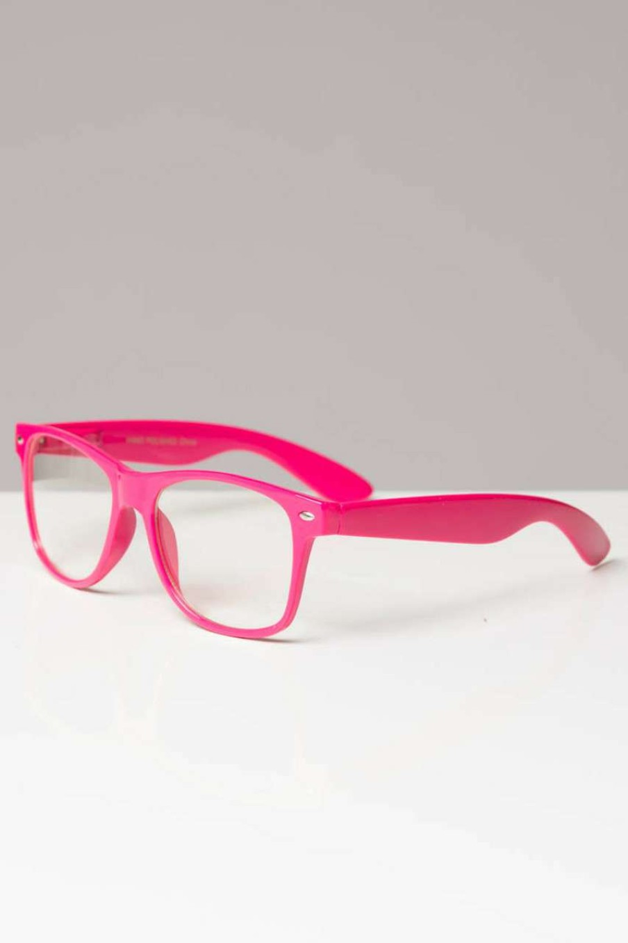 Accessories * | Online Store Square Neon Glasses