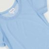 Women * | Half Off Blue Mesh Tee