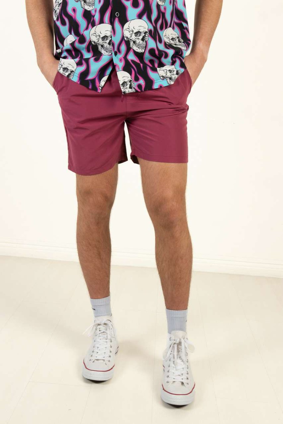 Men * | Bargain Sale Raspberry Volley Shorts