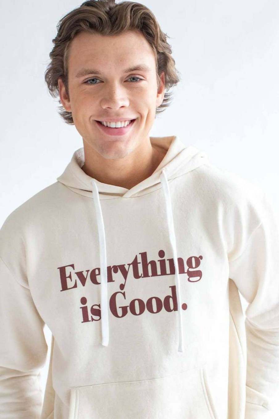 Men * | Limit Offer Everything Is Good Hoodie