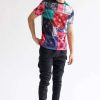 Men * | Half Off Mary Jane Bandana Patchwork T-Shirt