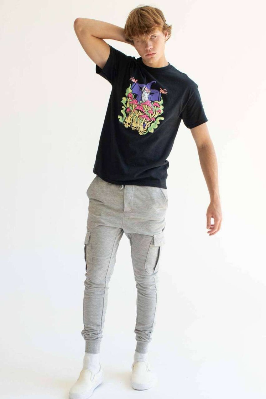 Men * | Limited Edition Wizard Of Shrooms T-Shirt