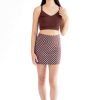 Women * | Prefential Price French Roast Mini Skirt