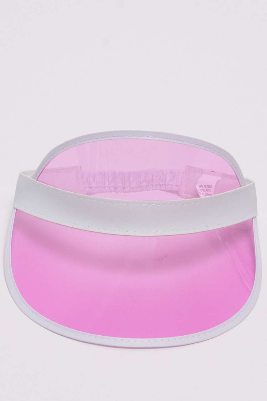 Accessories * | Cut-Price Pink Gambler Visor