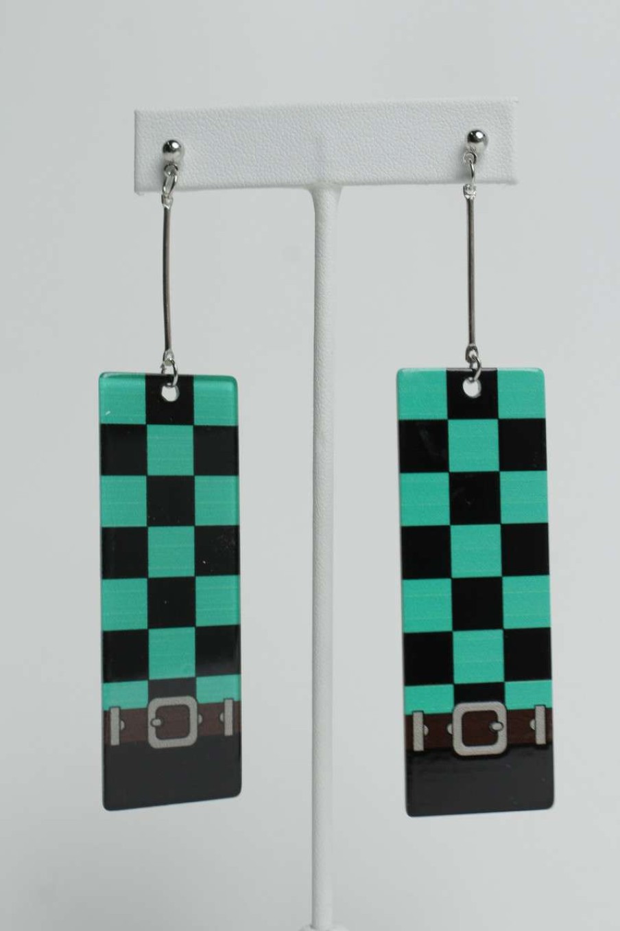 Accessories * | Half Off Anime Domino Earrings