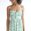 Women * | Super Specials Floral Tie Bust Romper