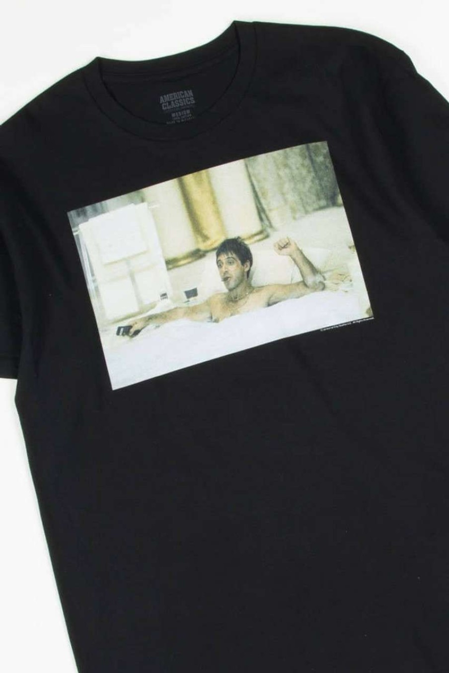 Men * | Clearance Scarface In A Bubble Bath T-Shirt