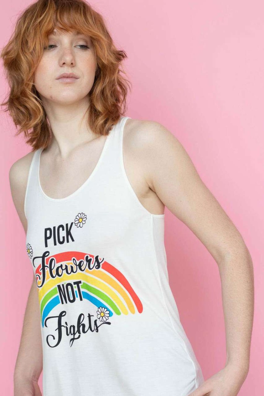 Women * | Bargain Sale Pick Flowers Tank