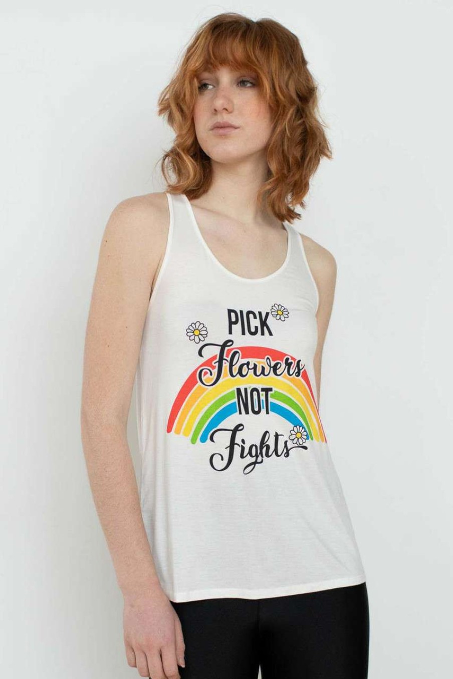 Women * | Bargain Sale Pick Flowers Tank