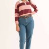 Women * | Bargain Sale Classic Blue Mom Jeans