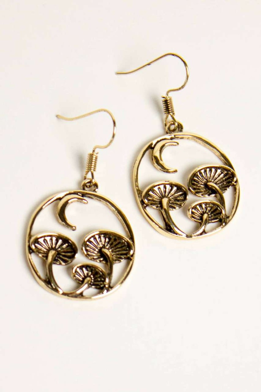 Accessories * | Online Store Moonlit Mushrooms Earrings