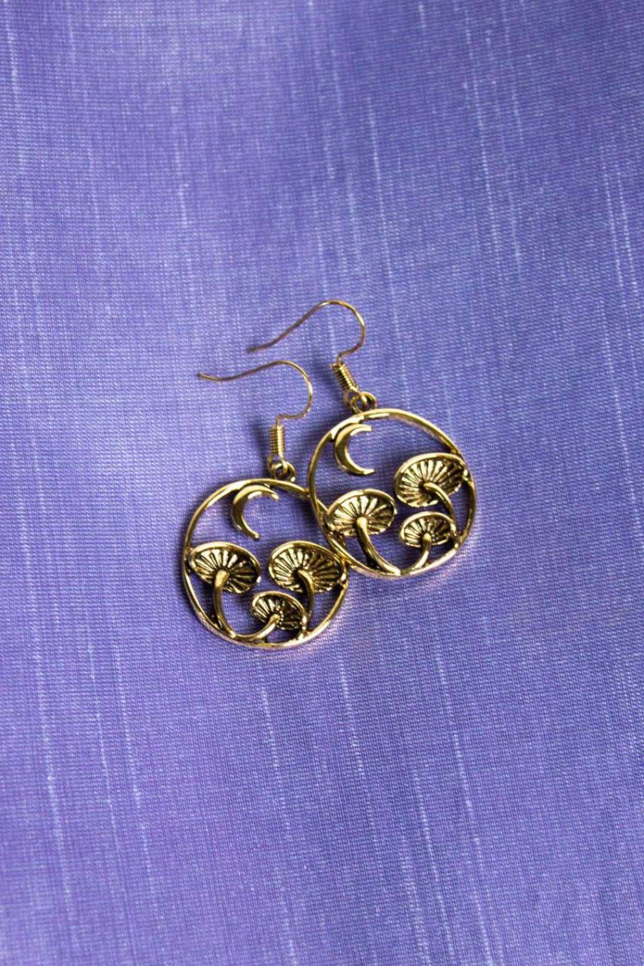 Accessories * | Online Store Moonlit Mushrooms Earrings