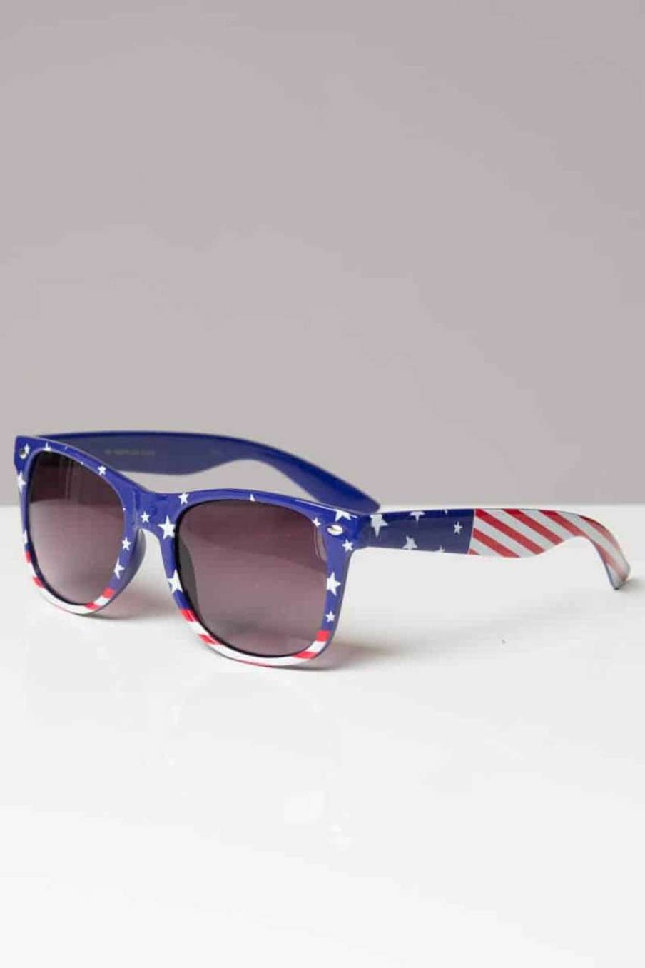 Accessories * | Clearance Sale Square American Flag Sunglasses