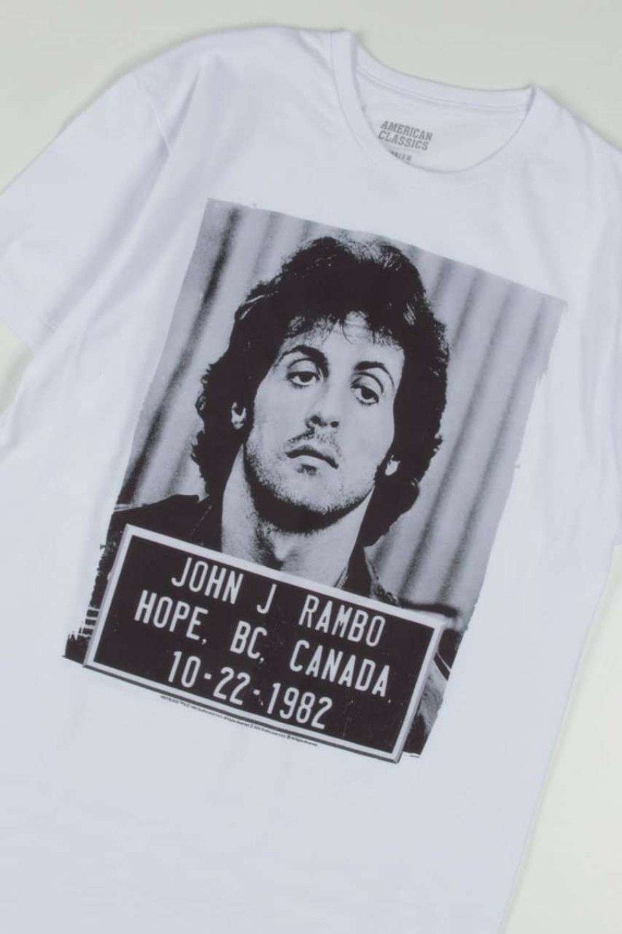 Men * | Bargain Sale John Rambo Mugshot T-Shirt