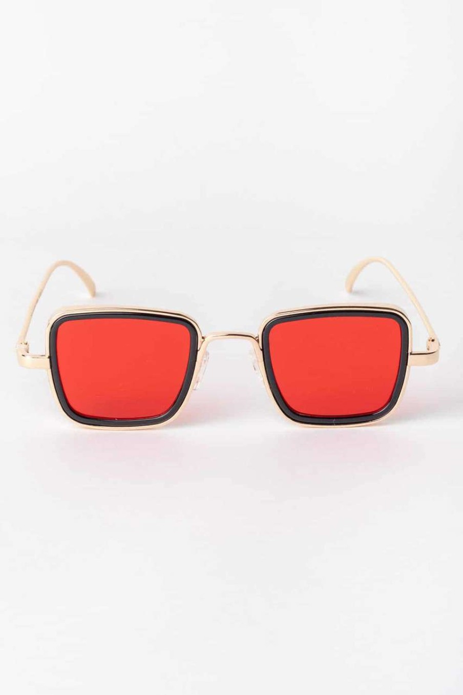 Accessories * | Online Store Thick Square Rim Sunglasses