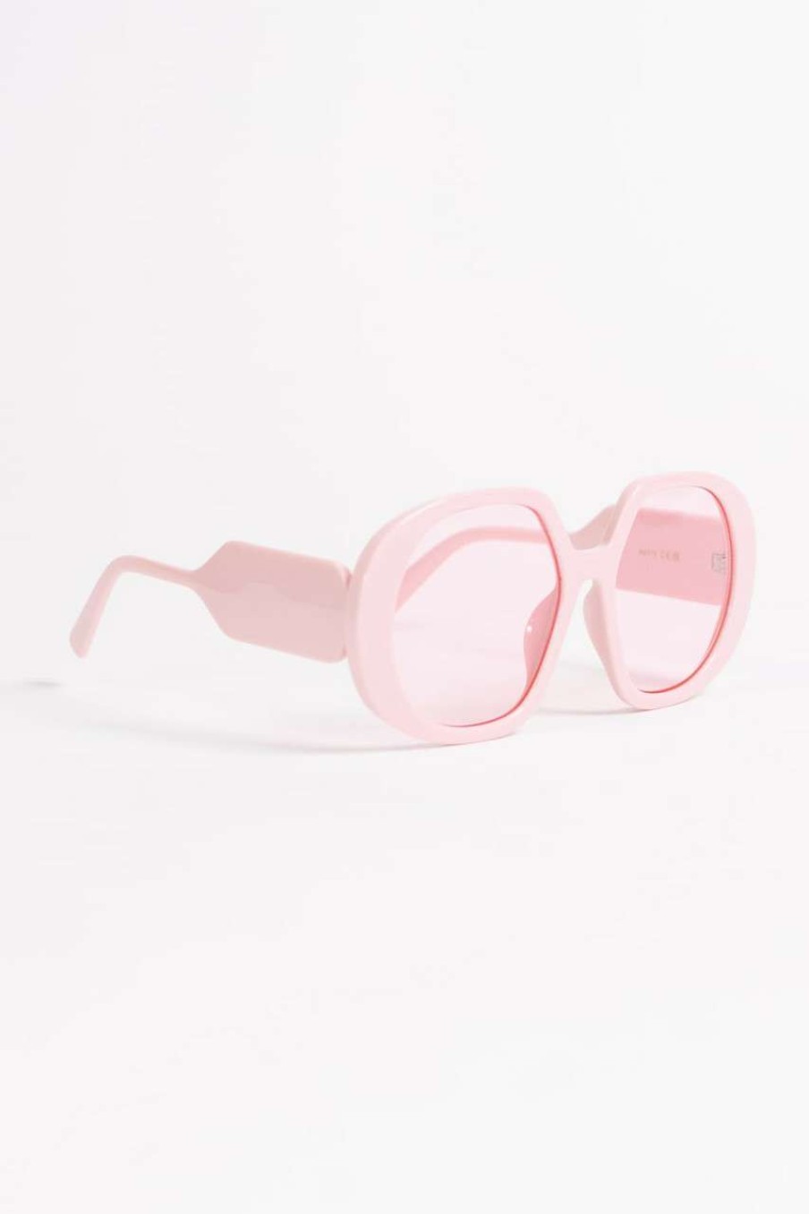 Accessories * | Limit Offer Large Retro Round Sunglasses