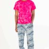 Men * | Special Offer Fuchsia Crystal Washed T-Shirt