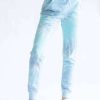 Women * | Special Price Blue Rainbow Tie Dye Joggers