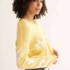 Women * | Super Specials Sunshine Daisy Frayed Sweater