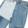 Women * | Limit Offer Patchwork Mom Jeans